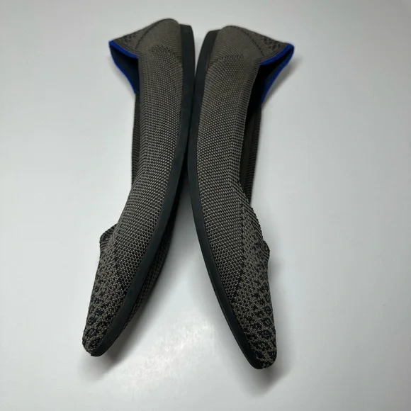 Rothy's RARE Walnut Python Point Flats - Picture 7 of 11